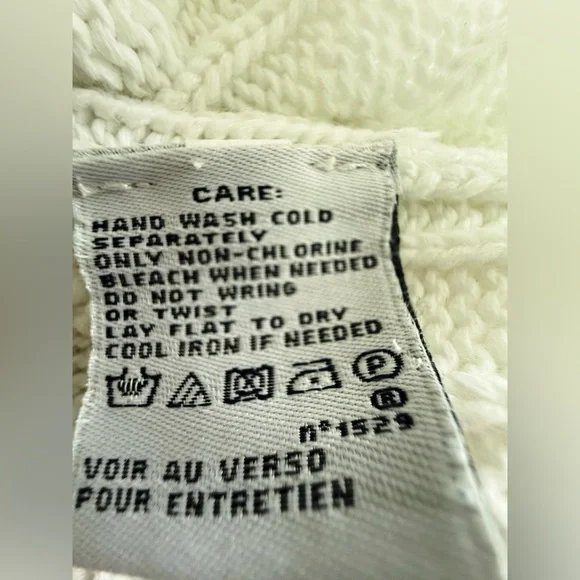 Polo Ralph Lauren Cable-Knit Cotton V-Neck Sweater – Women’s Medium - Picture 11 of 12